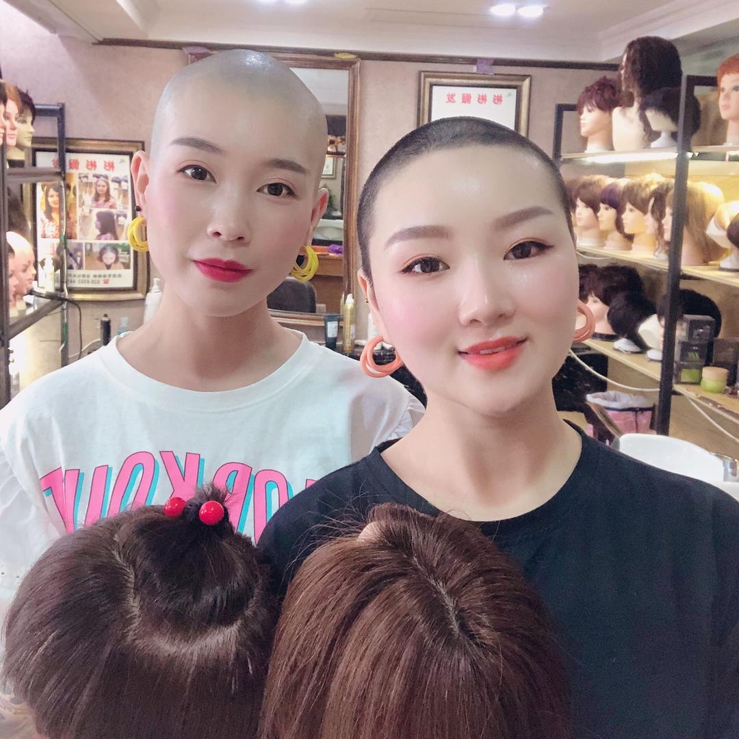彬彩丝语假发定制