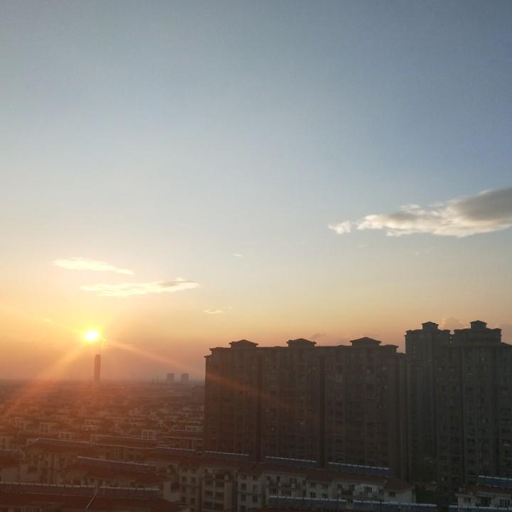 落日余晖