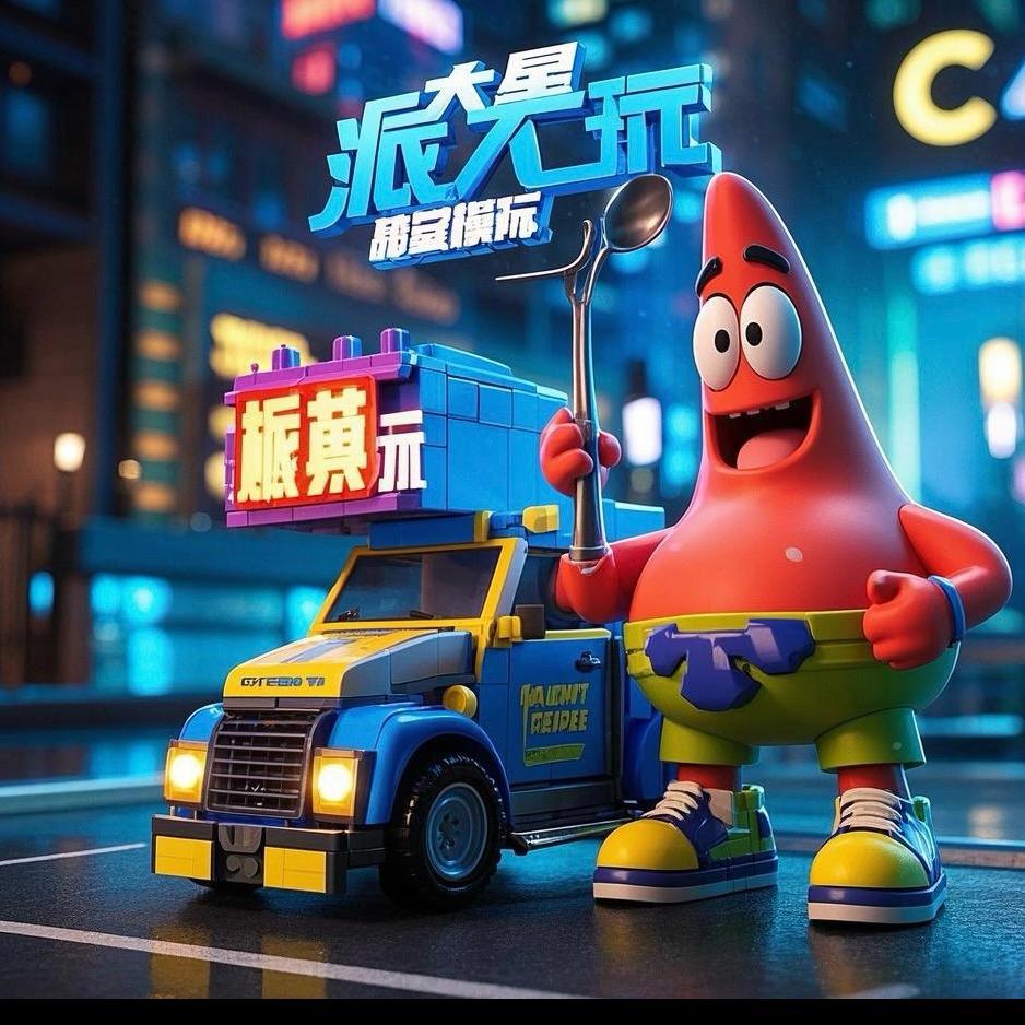 派大星模玩