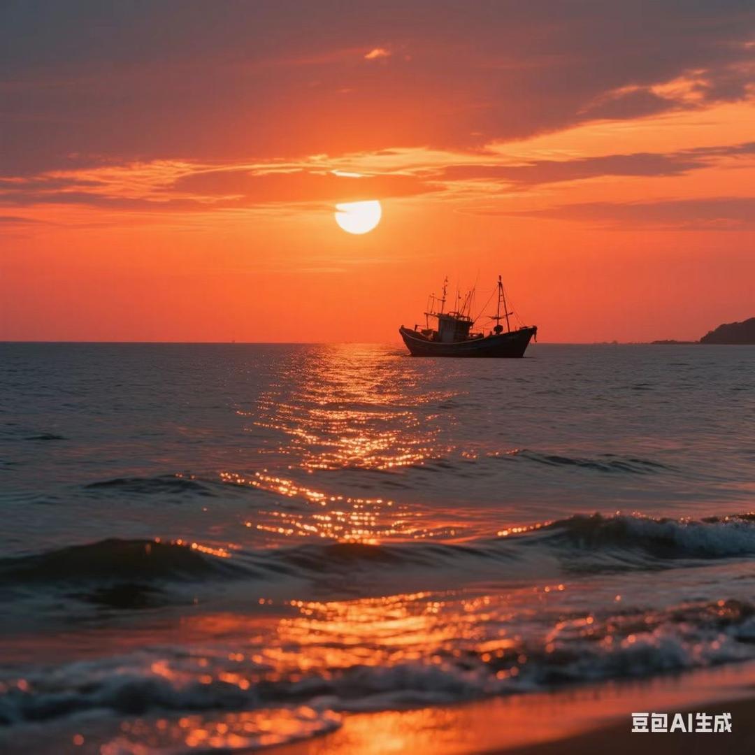 夕阳西下
