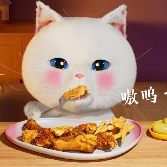小猫饿了