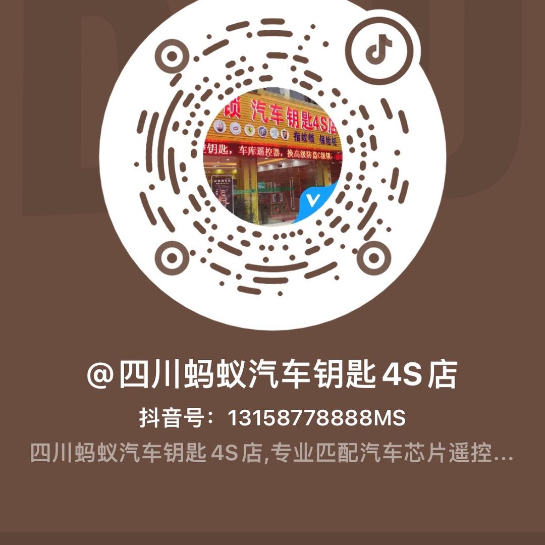 四川蚂蚁汽车钥匙4S店