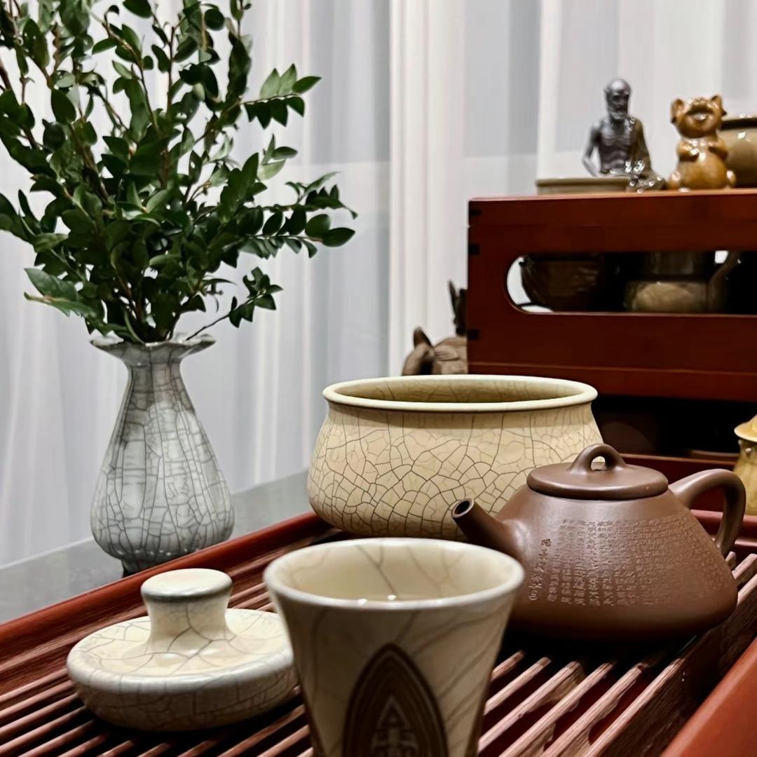 步步青瓷茶具