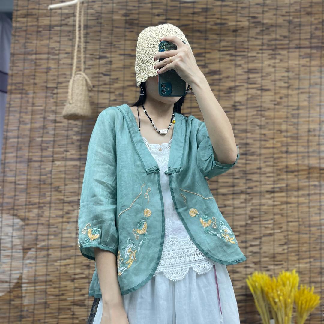 素本棉麻女装