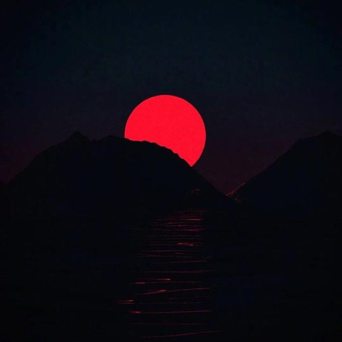 几度夕阳