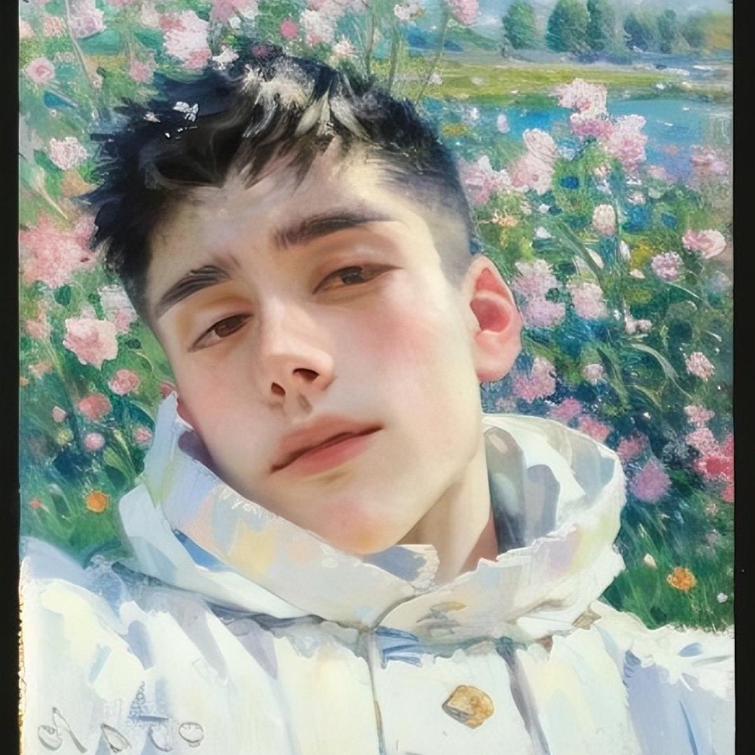 画画的阿几教画画