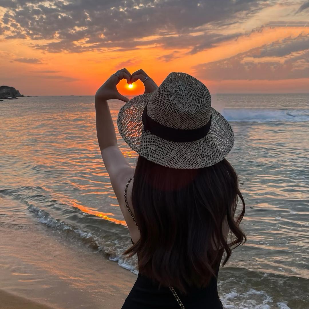 橘子海的日落