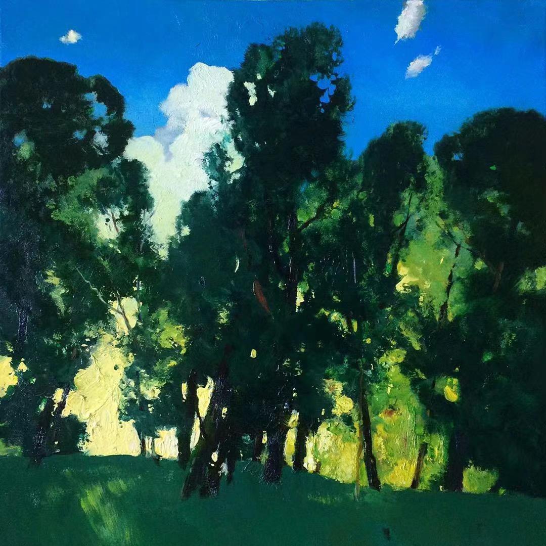 吃饭画画