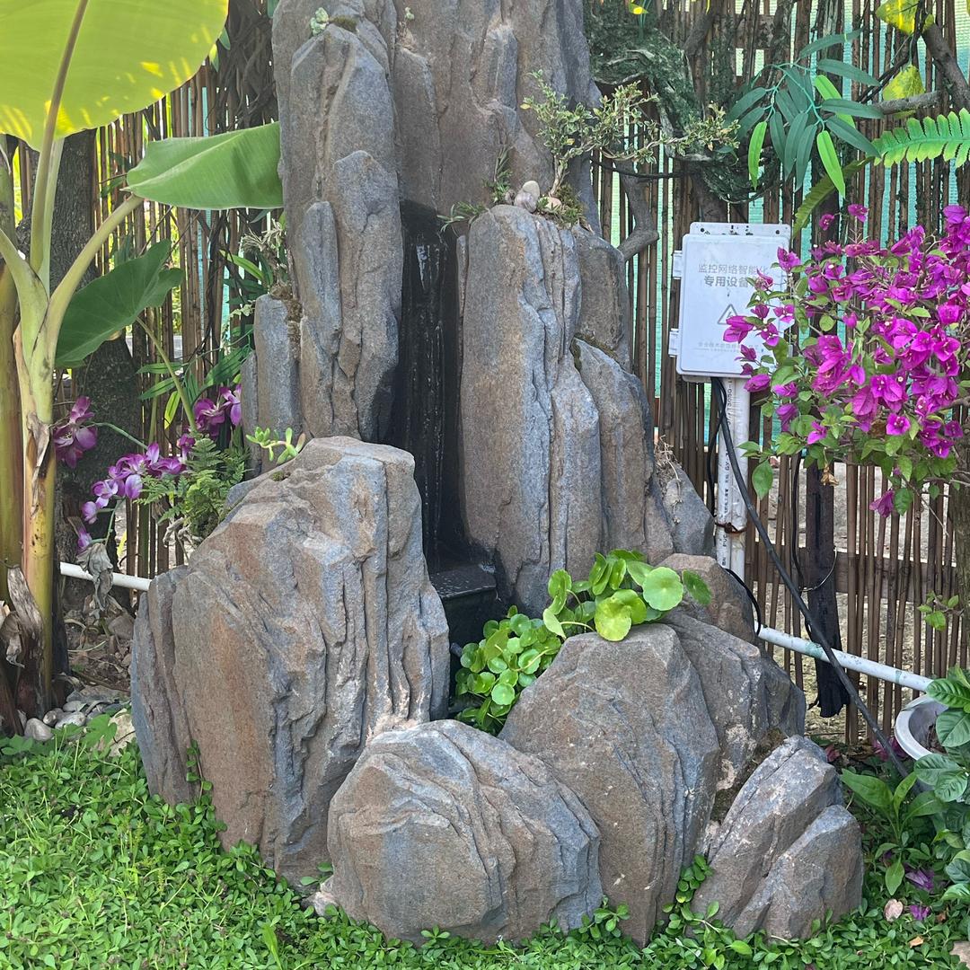 石锦坊家居石雕流水
