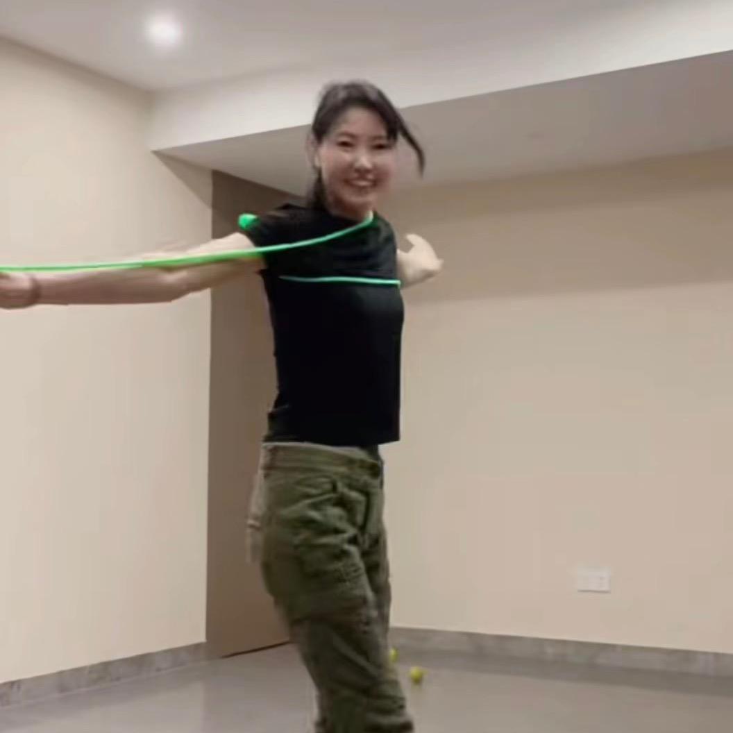 范二姐学跳绳+双节棍