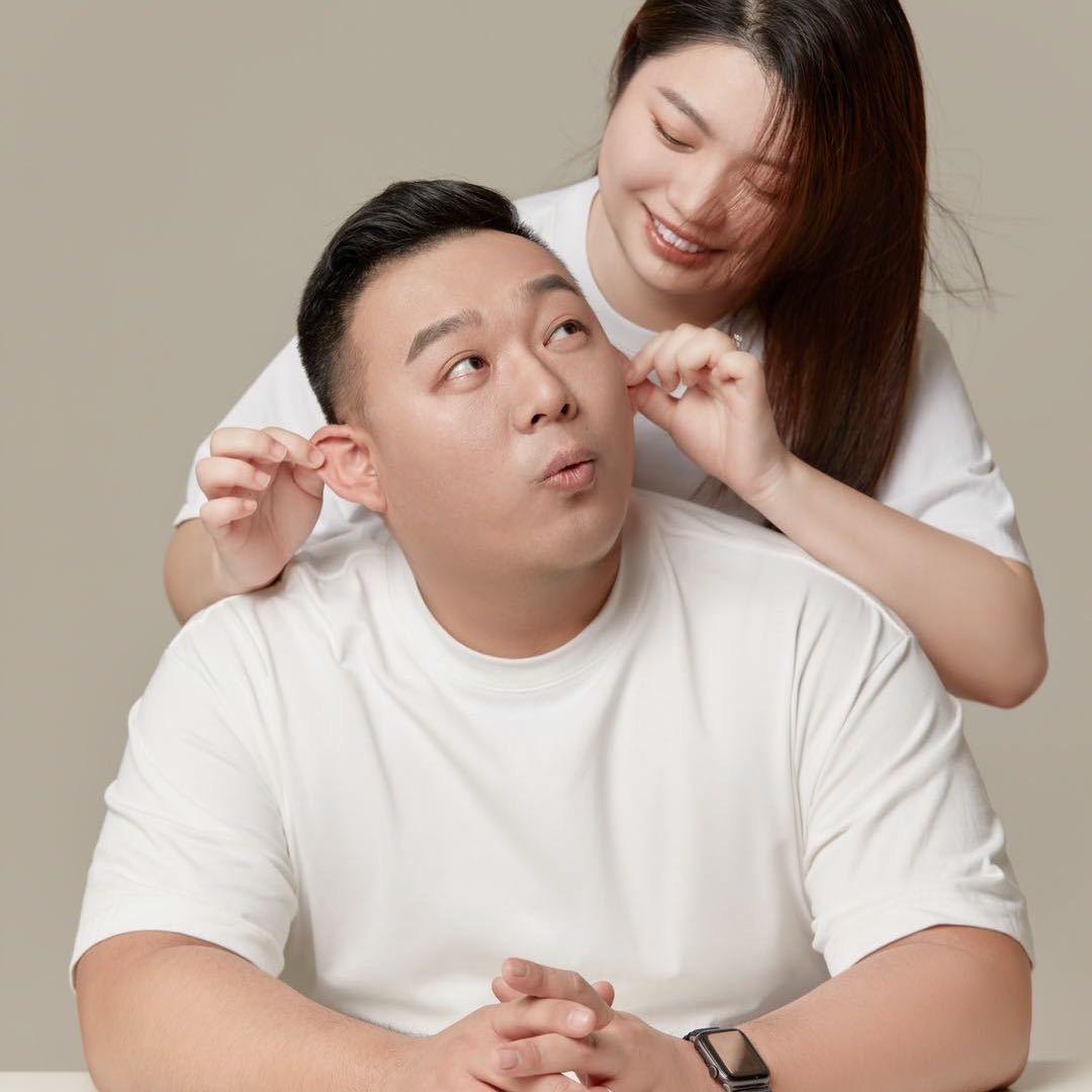 小两口立体字
