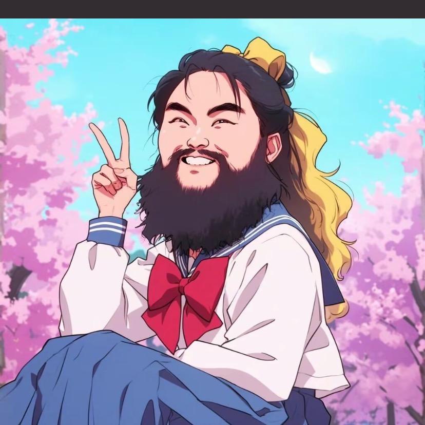 挺丑一女的
