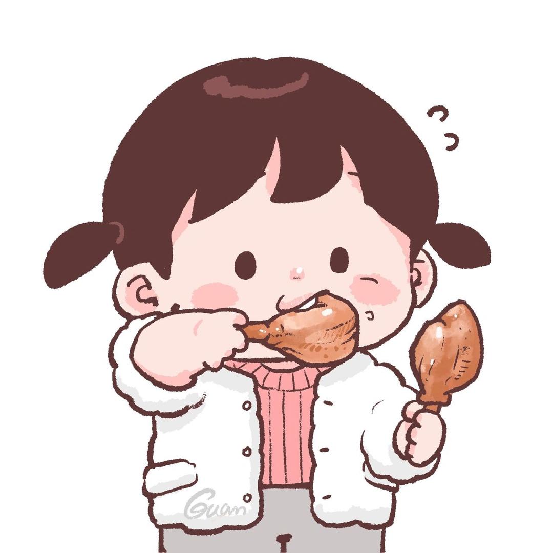 没褶子的叉烧包
