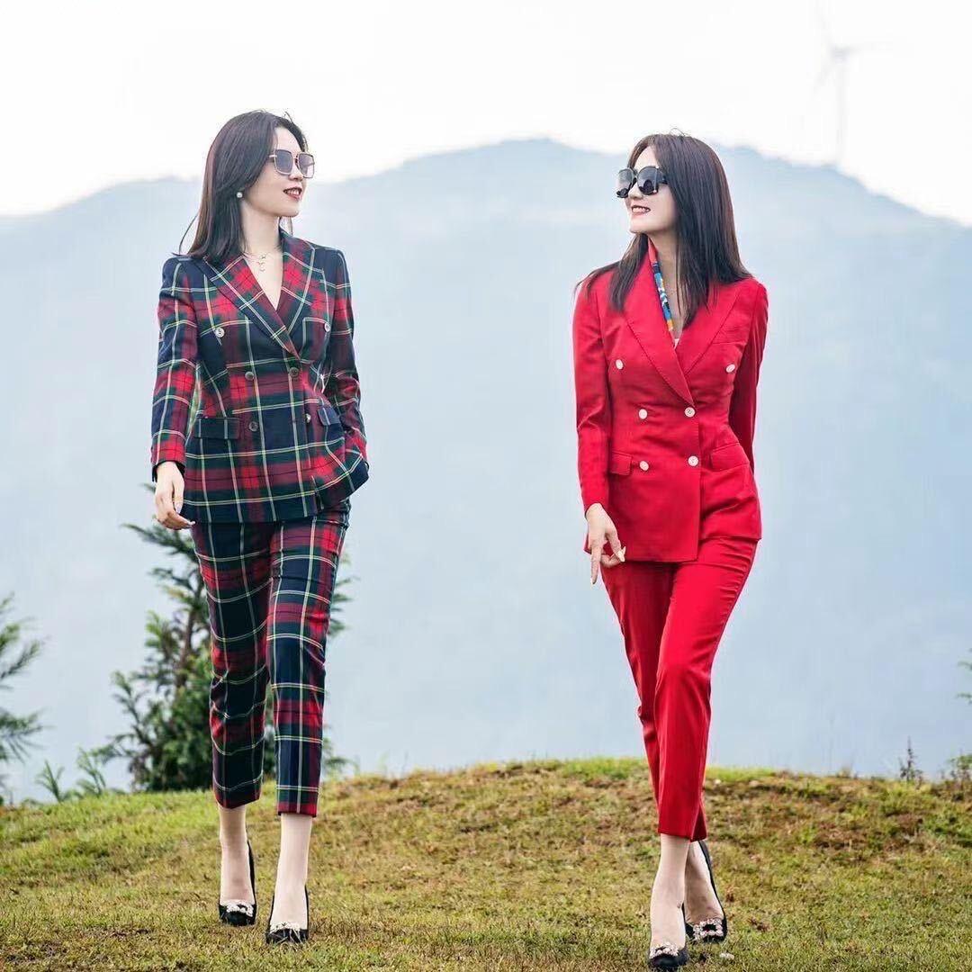 👑XiXi轻奢女士西装