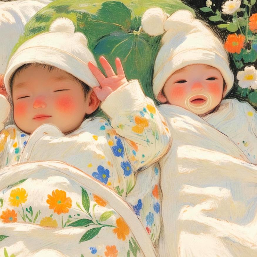 橙子&右右