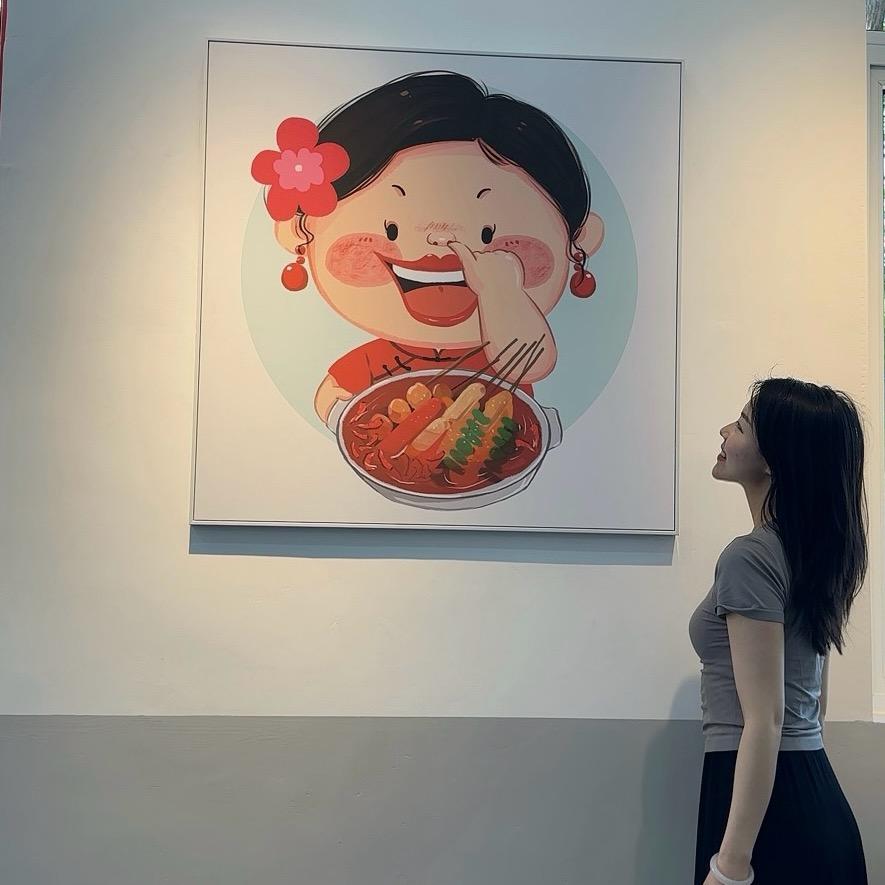 开串串火锅店的如花