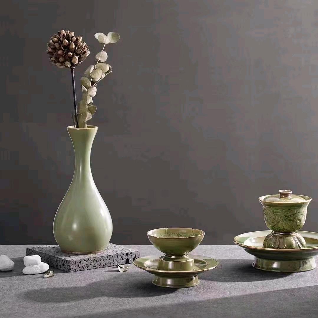 耀州窑张炣炣陶舍茶器