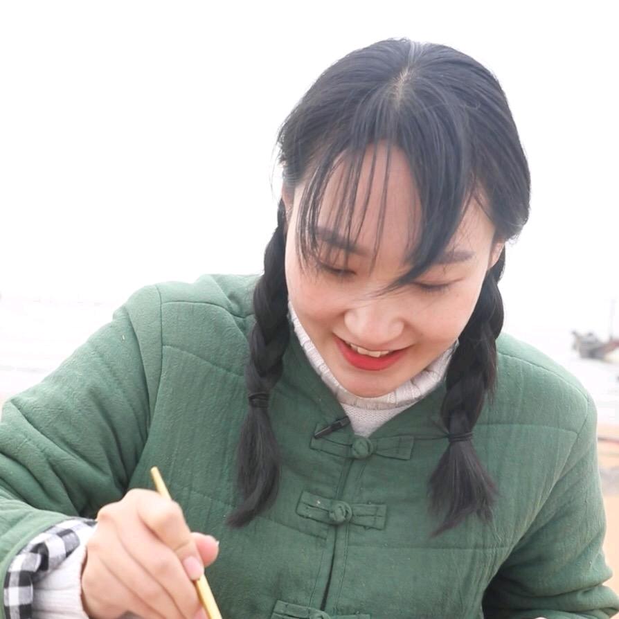 小渔村的花花