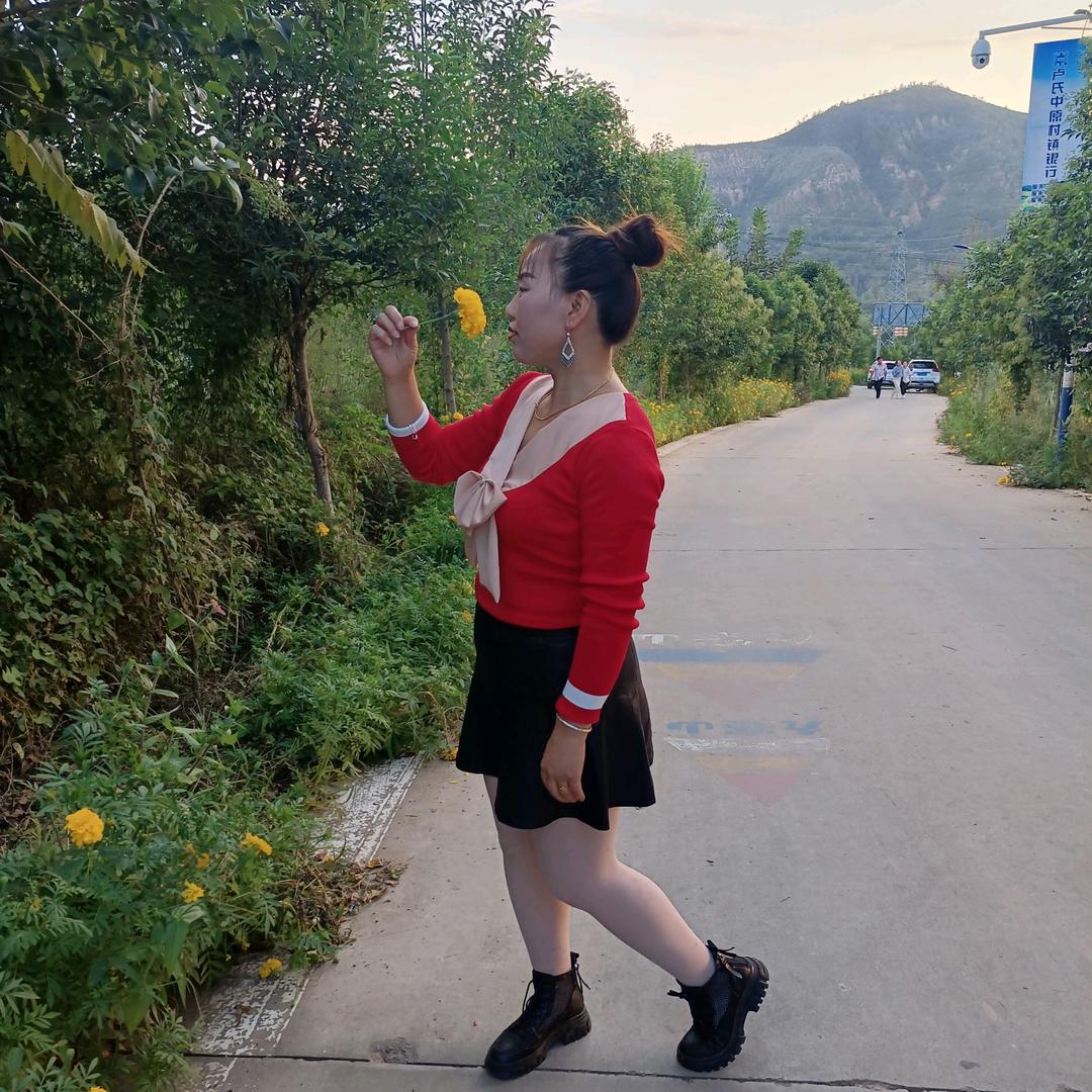 幸福的我。
