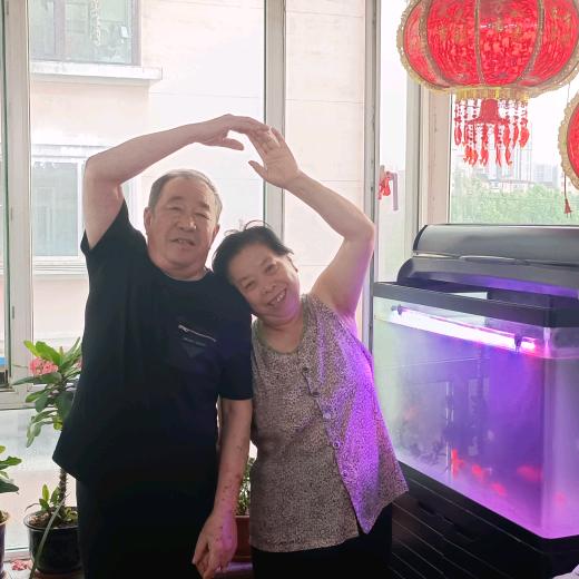 我的老爸老妈!