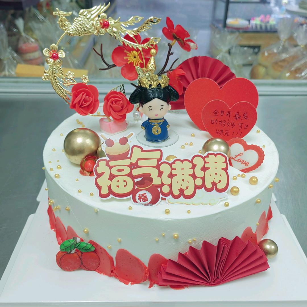 白霓大拇指蛋糕