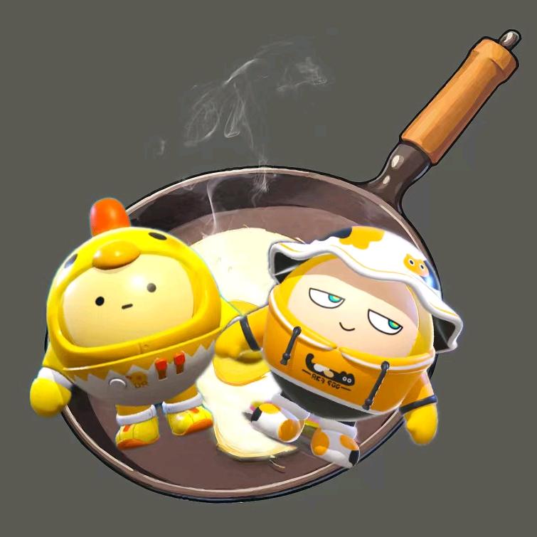锅煎蛋仔