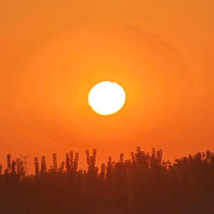 夕阳🌇正红