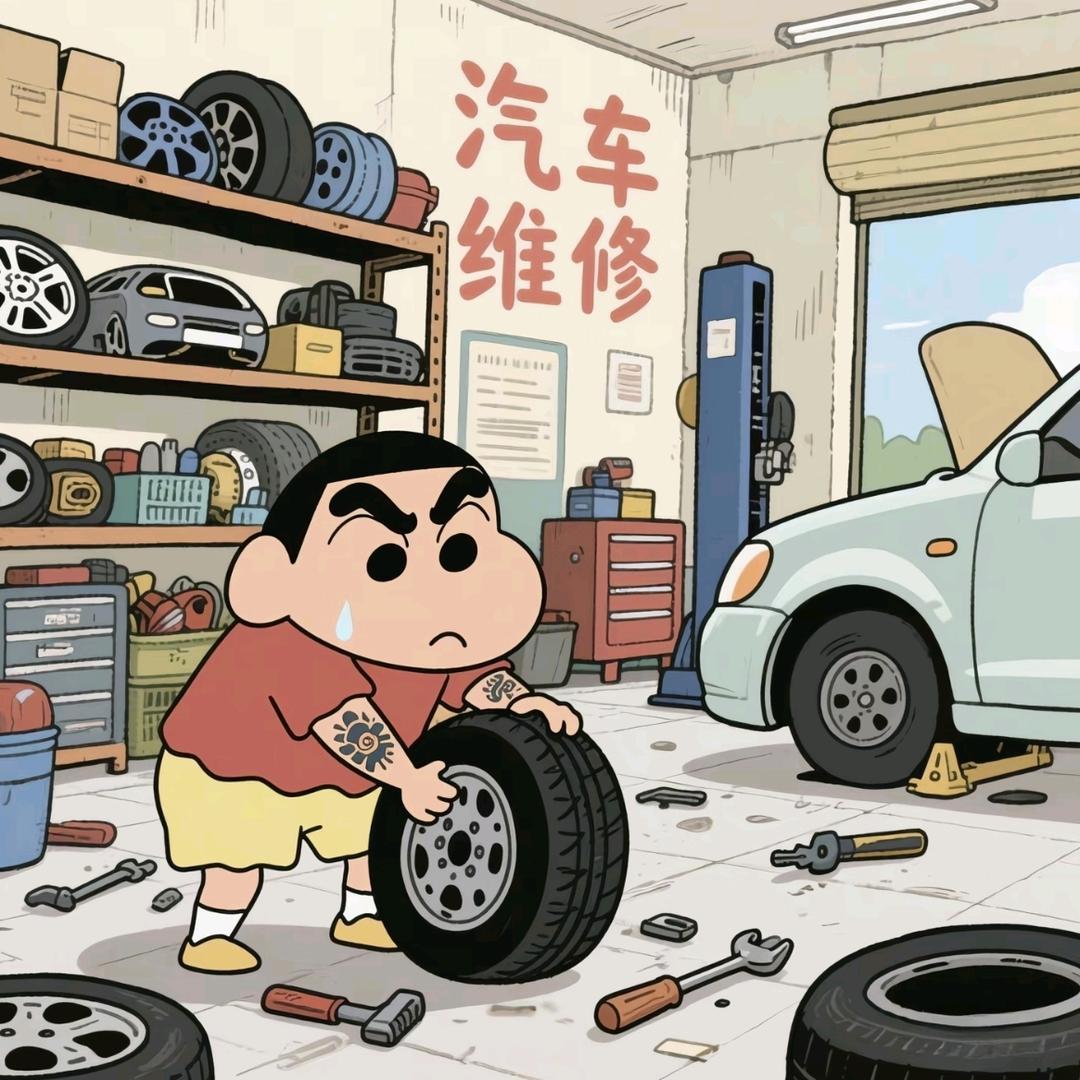 我在慈溪修车@