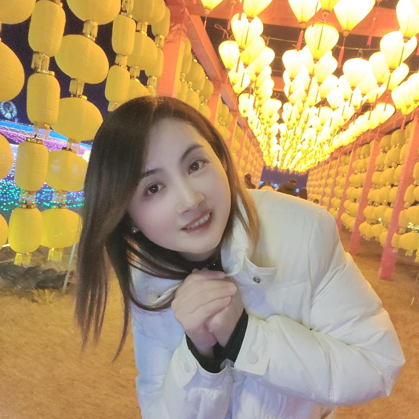 灿烂……