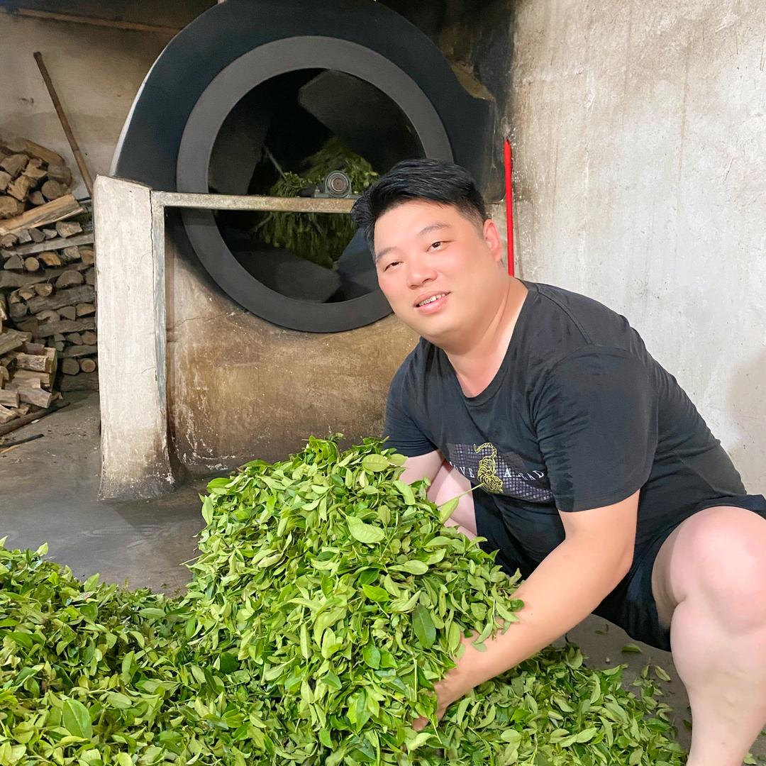熊大熊二∽雄记坪上炒茶林贵雄