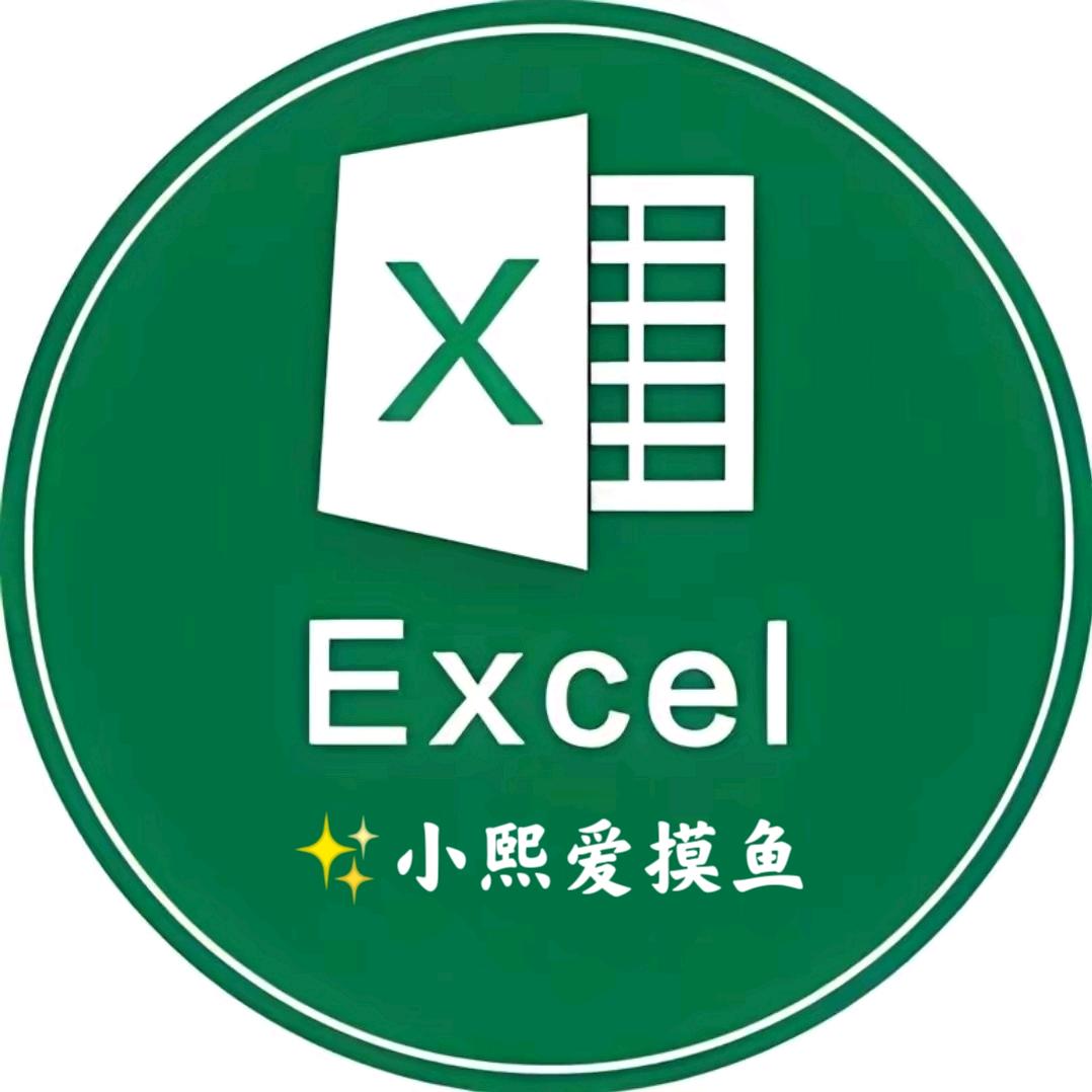 ✨小熙爱摸鱼（Excel&数据分析）