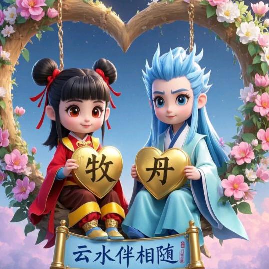 迎着风拥抱彩虹