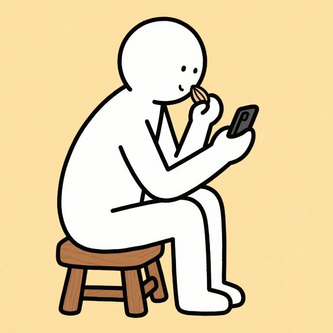 花生瓜子小板凳