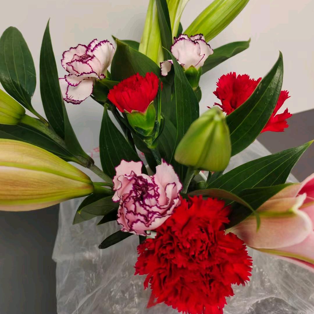 百年好合，花开富贵，