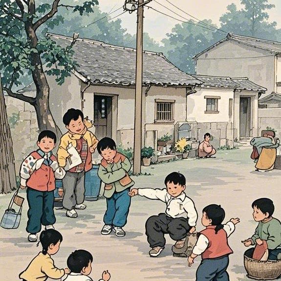 小时候的我们