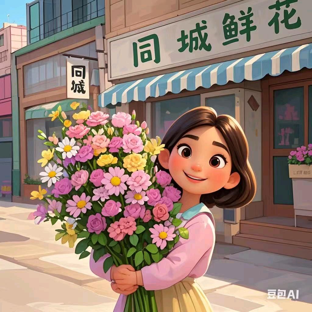 兰姑娘在卖花