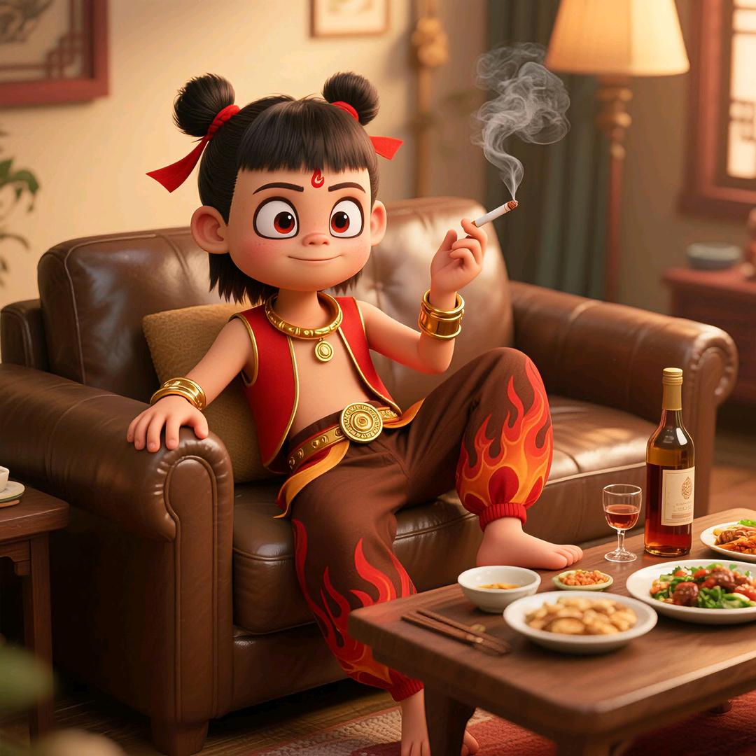 烟酒入喉解千愁