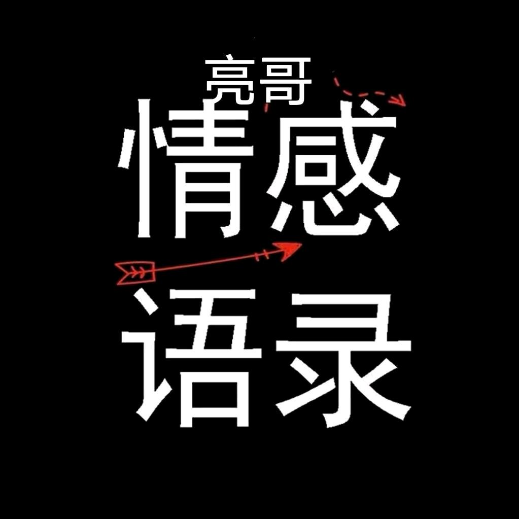 亮哥情感语录