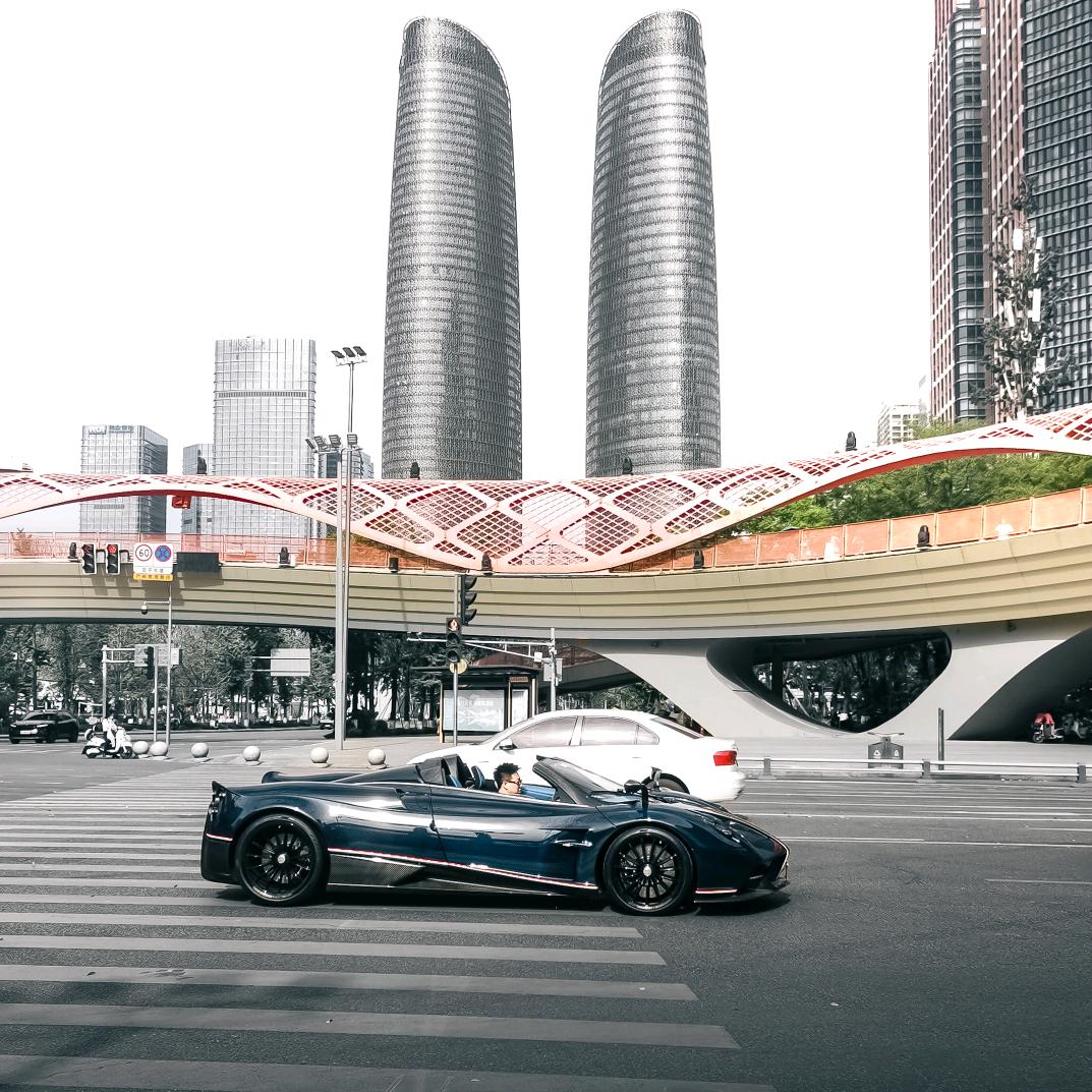 成都街拍豪车