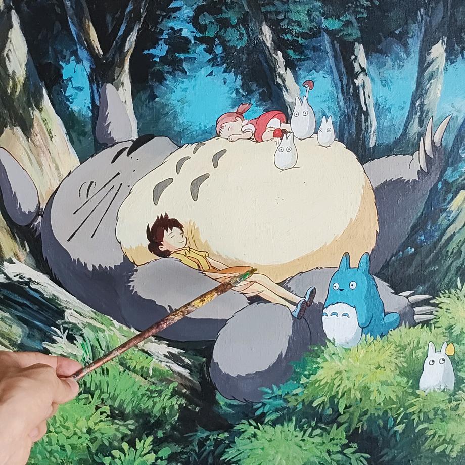 阿兴画画