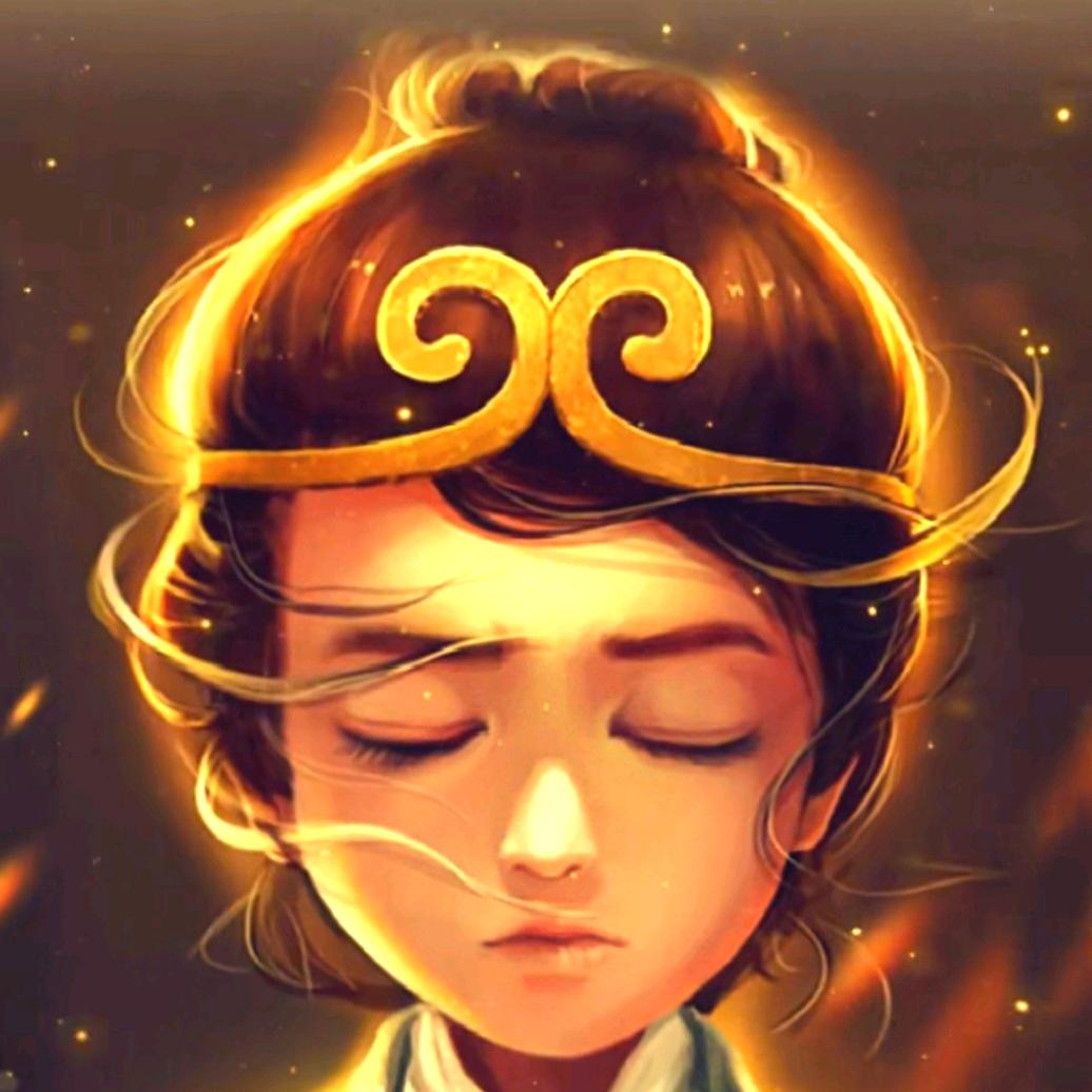 林中落夕