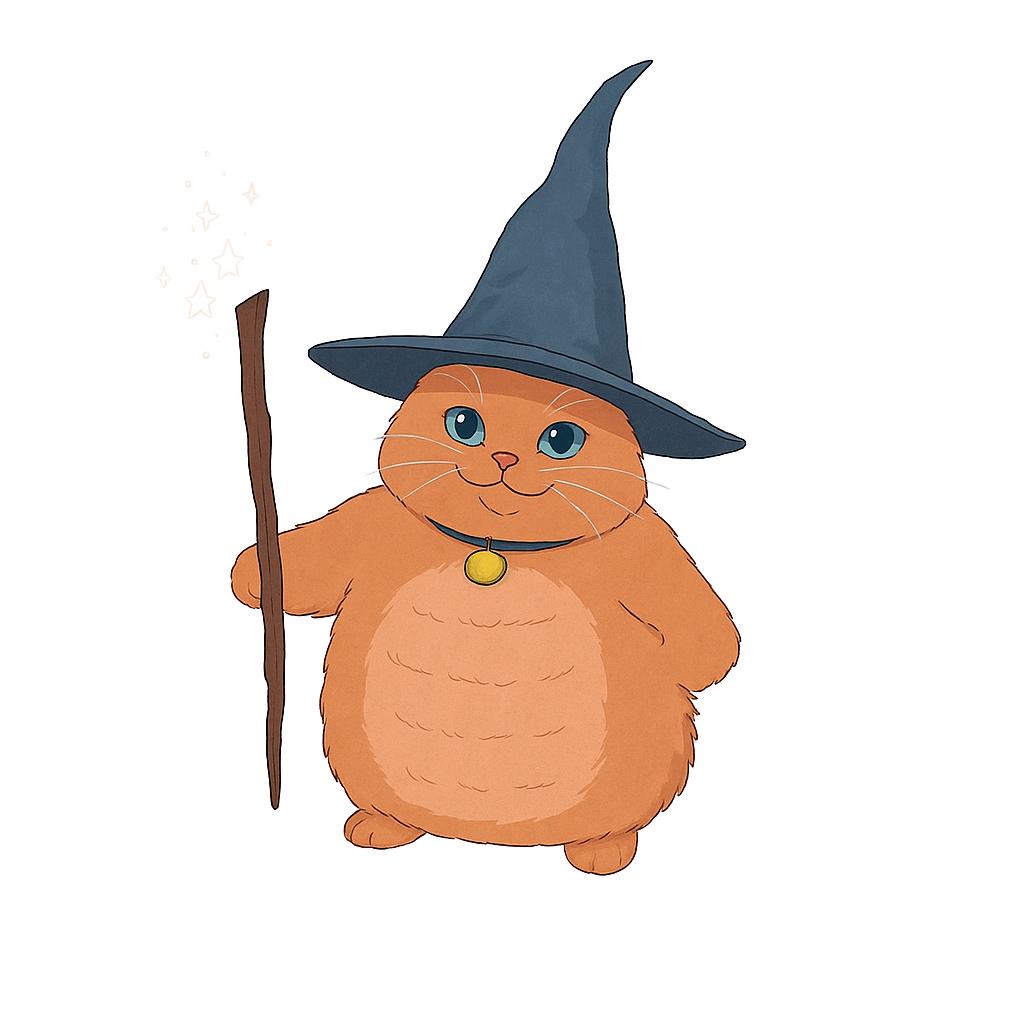 一只魔法喵