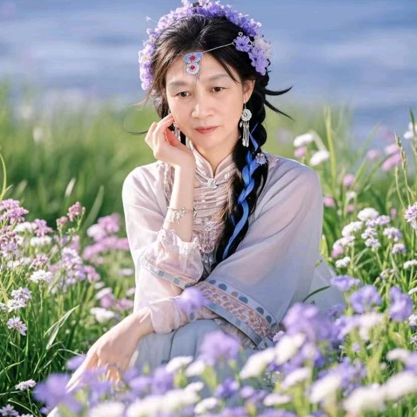 李翠儿，🌹，🌿，🌷