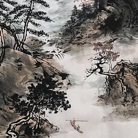 写意山水画