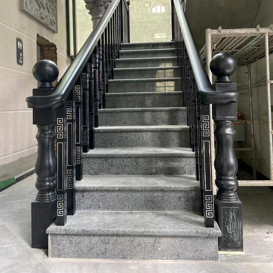 专业铝艺扶手大门军洋建材