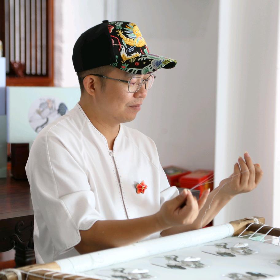 广绣传承人王新元（买得起的艺术品）