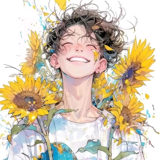 一枝缘鲜花