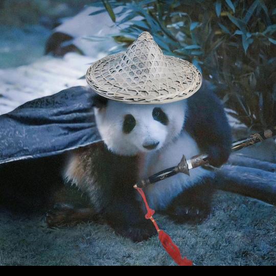 小阚爱熊猫