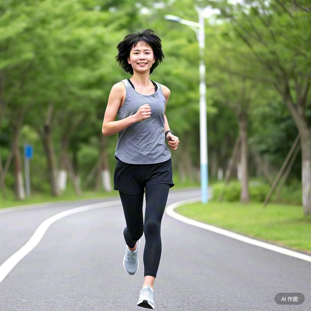 明媚 超慢跑