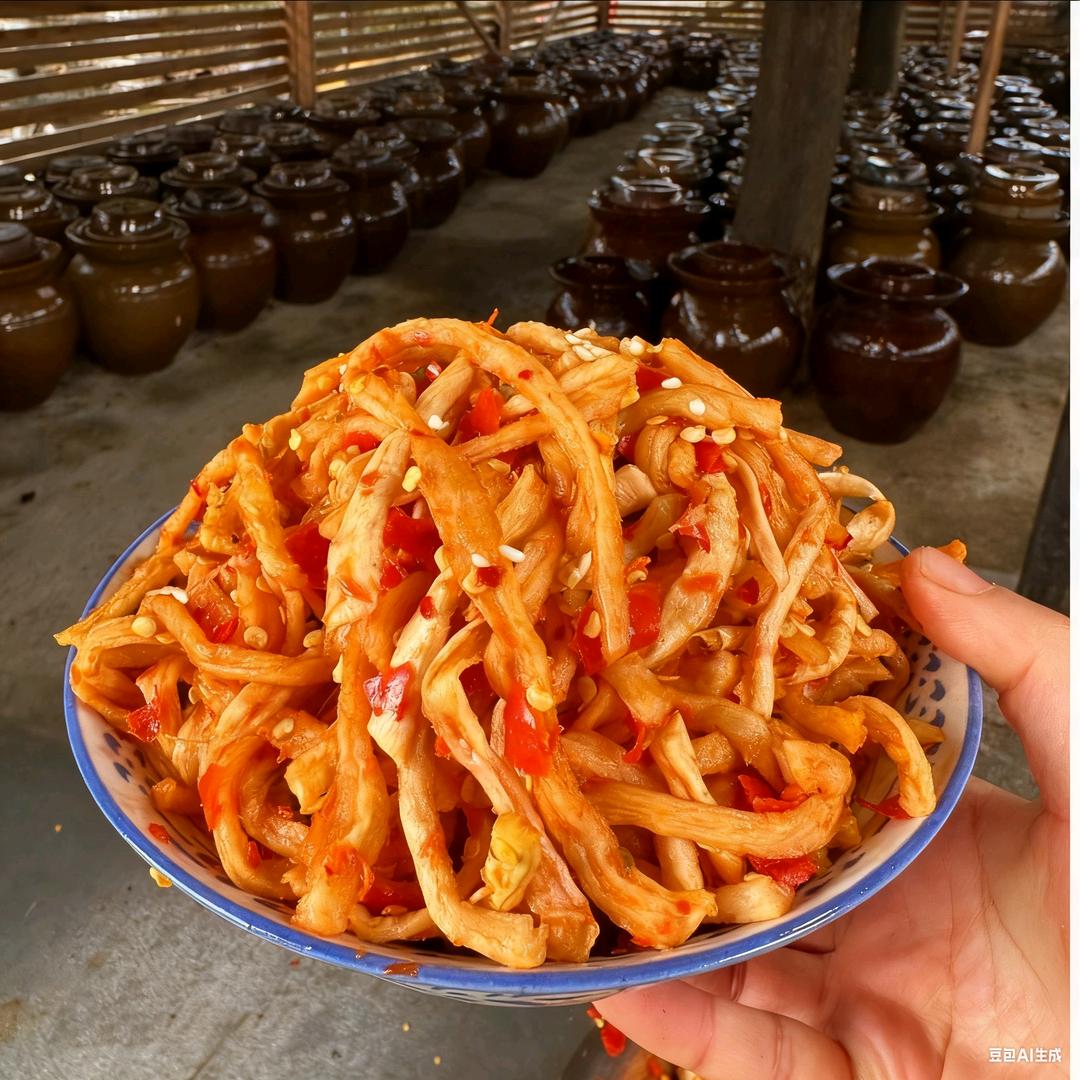 农家特产辣味下饭菜